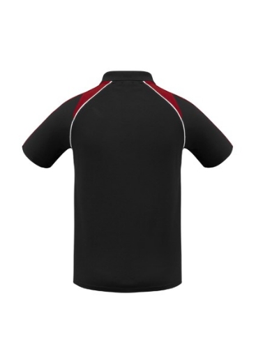 Picture of Biz Collection Mens Triton Polo Shirt 50% Cotton 50% BizCool Polyester Pique Knit
