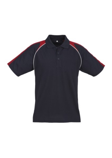 Picture of Biz Collection Mens Triton Polo Shirt 50% Cotton 50% BizCool Polyester Pique Knit