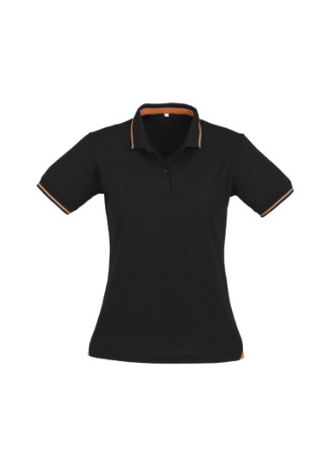 Picture of Biz Collection Ladies Jet Polo Shirt 50% Cotton 50% BizCool Polyester Pique Knit