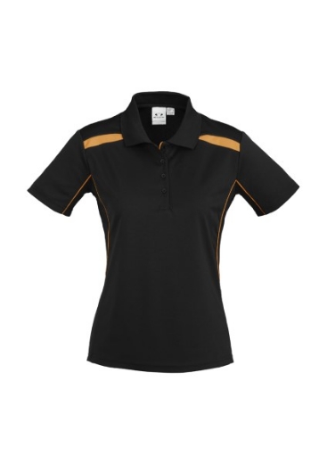 Picture of Biz Collection Ladies United Polo Shirt Short Sleeve 100% Biz Cool Polyester Sports Mesh