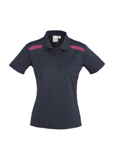 Picture of Biz Collection Ladies United Polo Shirt Short Sleeve 100% Biz Cool Polyester Sports Mesh