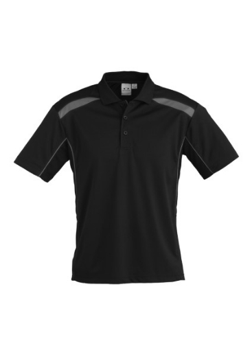 Picture of Biz Collection Mens United Polo Shirt Short Sleeve 100% BizCool Polyester Sports Mesh
