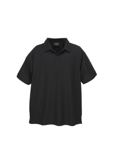 Picture of Biz Collection Mens Micro Waffle Polo Shirt 100% Bizcool breathable polyester