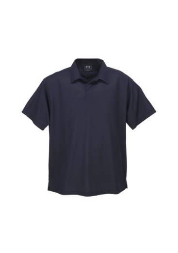 Picture of Biz Collection Mens Micro Waffle Polo Shirt 100% Bizcool breathable polyester