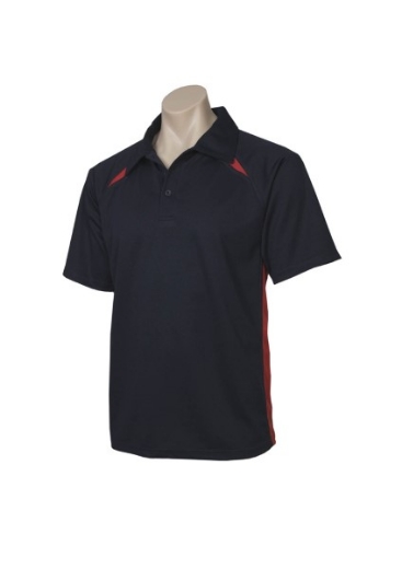 Picture of Biz Collection Kids Splice Polo Shirt 100% Bizcool Breathable Polyester Mesh Knit