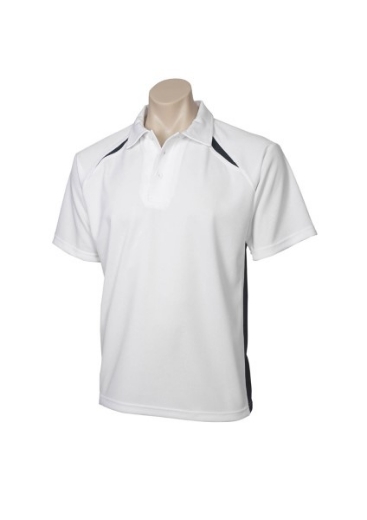 Picture of Biz Collection Kids Splice Polo Shirt 100% Bizcool Breathable Polyester Mesh Knit
