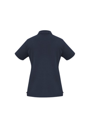 Picture of Biz Collection Ladies Oceana Polo Shirt Cotton Rich 96% Cotton 4% Elastane Pique Knit
