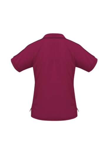 Picture of Biz Collection Ladies Resort Polo Shirt 100% Bizcool Breathable Polyester Sports Knit