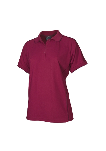 Picture of Biz Collection Ladies Resort Polo Shirt 100% Bizcool Breathable Polyester Sports Knit