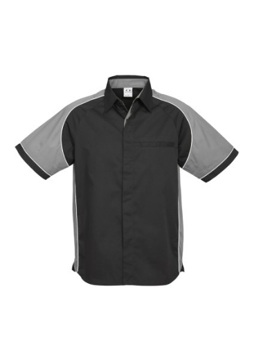 Picture of Biz Collection Mens Nitro Shirt 65% Polyester 35% Cotton Twill