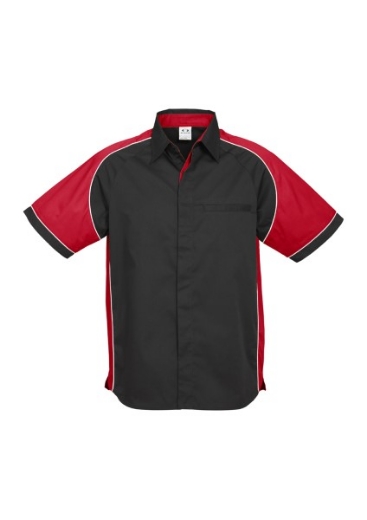 Picture of Biz Collection Mens Nitro Shirt 65% Polyester 35% Cotton Twill