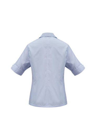 Picture of Biz Collection Ladies Ambassador Stripe Shirt Short Sleeve 75% Polyester 25% Cotton, yarn dyed