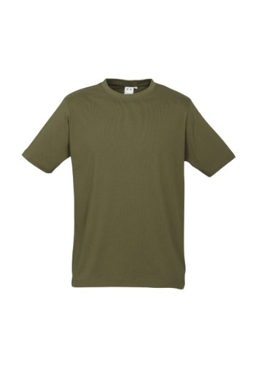 Picture of Biz Collection Mens Ice T-Shirt 100% Premium Combed Cotton