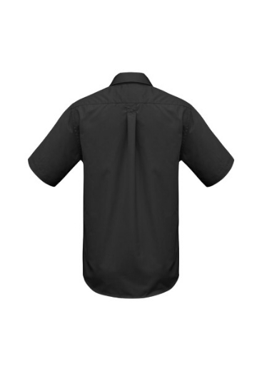 Picture of Biz Collection Mens Base Shirt Short Sleeve 65% Polyester 35% Cotton Poplin
