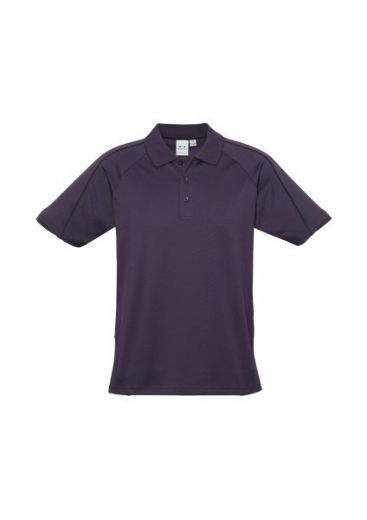 Picture of Biz Collection Mens Blade Polo Shirt Cotton Rich Soft Touch Jersey