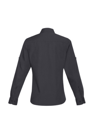 Picture of Biz Collection Ladies Bondi Shirt Roll-Up Long Sleeve 65% Polyester 35% Cotton Poplin