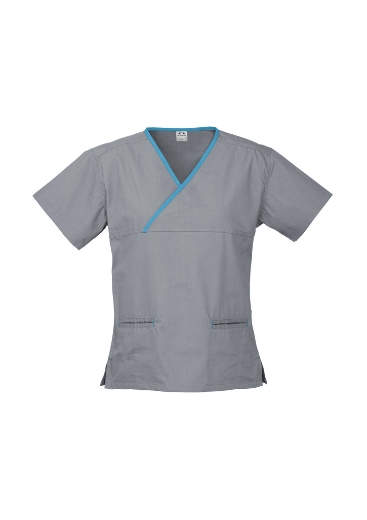 Picture of Biz Collection Ladies Cross Over Scrub Top