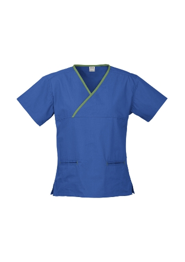 Picture of Biz Collection Ladies Cross Over Scrub Top