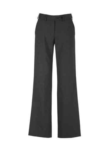 Picture of Biz Corporates Ladies Mid Rise Adjustable Waist Comfort Wool Stretch Pants