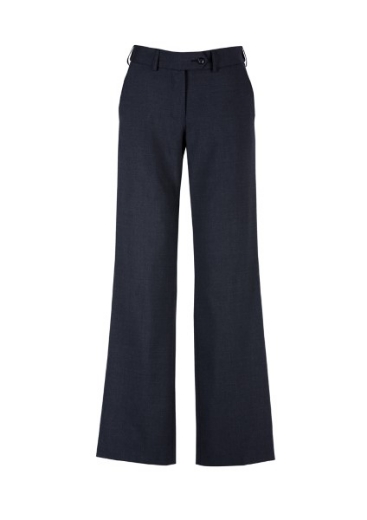 Picture of Biz Corporates Ladies Mid Rise Adjustable Waist Comfort Wool Stretch Pants
