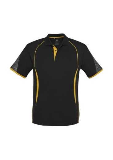Picture of Biz Collection Mens Razor Polo Shirt 100% Bizcool breathable polyester