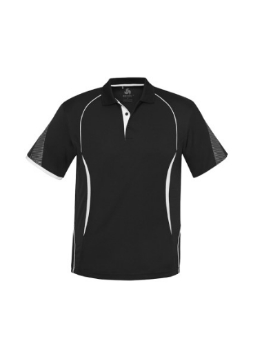 Picture of Biz Collection Mens Razor Polo Shirt 100% Bizcool breathable polyester