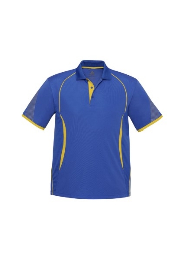 Picture of Biz Collection Mens Razor Polo Shirt 100% Bizcool breathable polyester