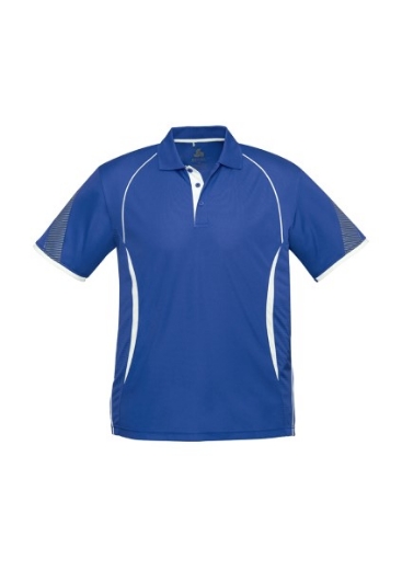Picture of Biz Collection Mens Razor Polo Shirt 100% Bizcool breathable polyester