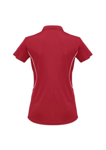 Picture of Biz Collection Ladies Razor Polo Shirt 100% Bizcool breathable polyester