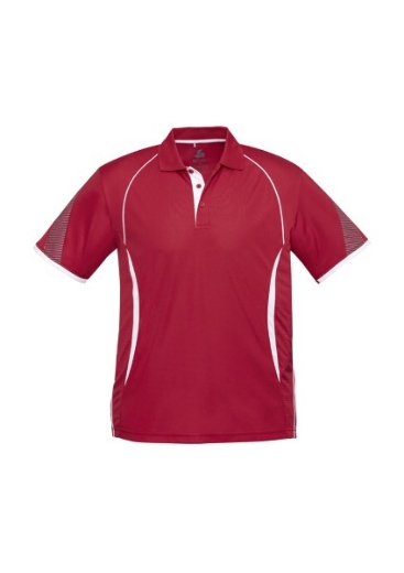 Picture of Biz Collection Kids Razor Polo Shirt 100% Bizcool breathable polyester