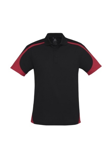 Picture of Biz Collection Mens Talon Polo Shirt 100% Bizcool Mesh breathable polyester