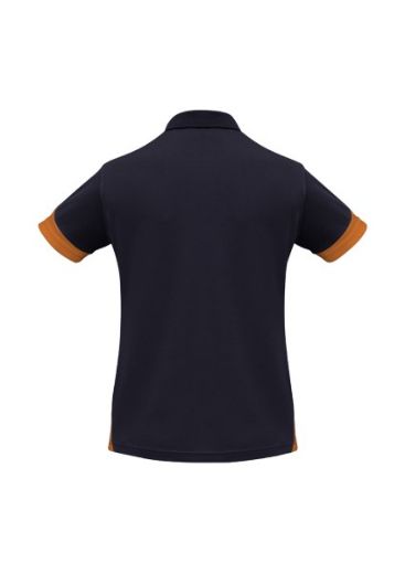 Picture of Biz Collection Ladies Talon Polo Shirt 100% Bizcool Mesh breathable polyester