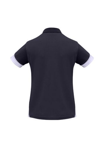 Picture of Biz Collection Ladies Talon Polo Shirt 100% Bizcool Mesh breathable polyester