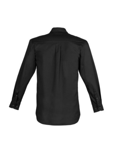 Picture of Syzmik Mens Light Weight Tradie Shirt 100% Cotton Long Sleeve