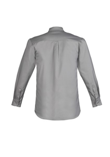 Picture of Syzmik Mens Light Weight Tradie Shirt 100% Cotton Long Sleeve