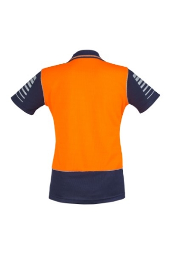 Picture of Syzmik Ladies Zone Polo Shirt 100% Polyester Short Sleeve
