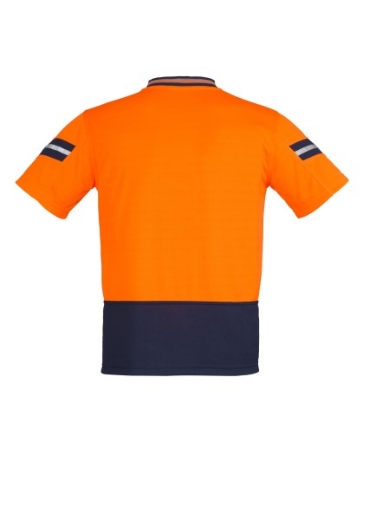 Picture of Syzmik Mens Astro Polo Shirt 100% Polyester Short Sleeve