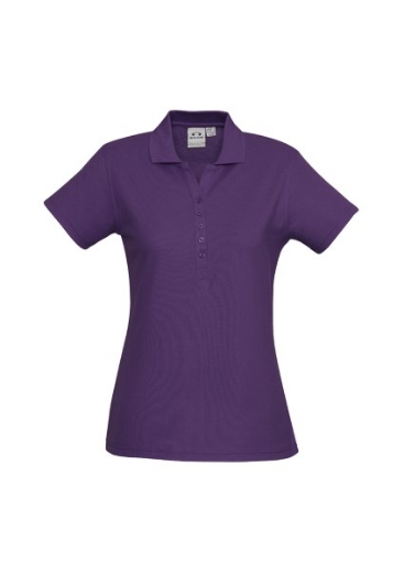 Picture of Biz Collection Ladies Crew Polo Shirt 65% Polyester 35% Cotton (CO10022)