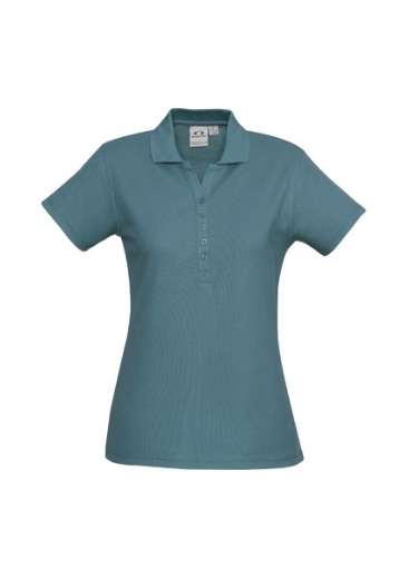 Picture of Biz Collection Ladies Crew Polo Shirt 65% Polyester 35% Cotton (CO10022)