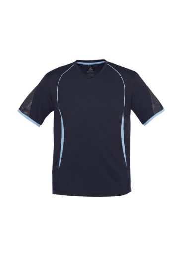 Picture of Biz Collection Mens Razor V-Neck Tee 100% Bizcool breathable polyester