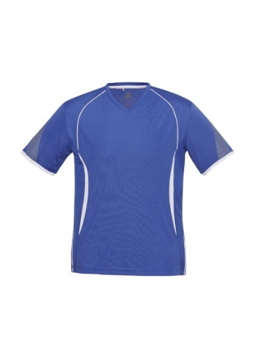 Picture of Biz Collection Mens Razor V-Neck Tee 100% Bizcool breathable polyester