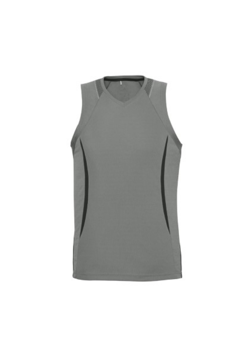 Picture of Biz Collection Mens Razor Singlet 100% Bizcool breathable polyester