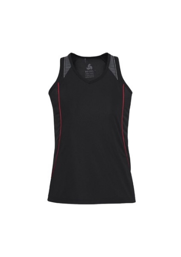 Picture of Biz Collection Ladies Razor Singlet 100% Bizcool breathable polyester