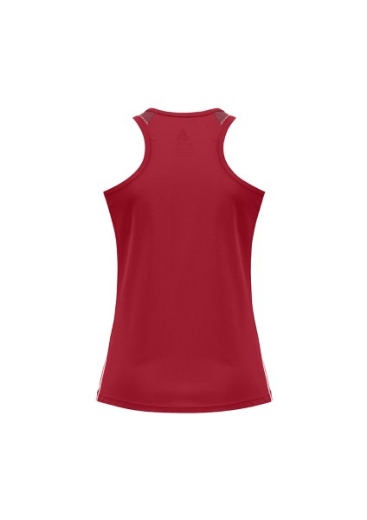 Picture of Biz Collection Ladies Razor Singlet 100% Bizcool breathable polyester