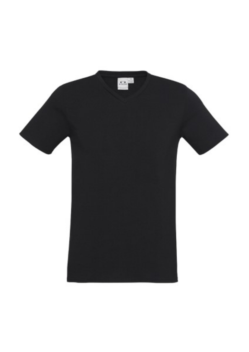 Picture of Biz Collection Mens Viva Stretch V-Neck Tee