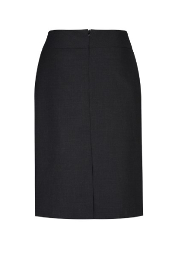 Picture of Biz Corporates Ladies Relaxed Fit Lined Comfort Wool Stretch Skirt