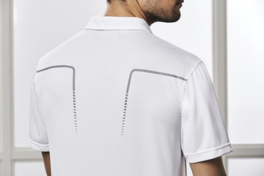 Picture of Biz Collection Mens Cyber Polo Shirt 100% Bizcool Polyester Sports Interlock