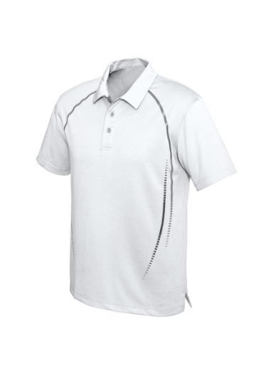 Picture of Biz Collection Mens Cyber Polo Shirt 100% Bizcool Polyester Sports Interlock