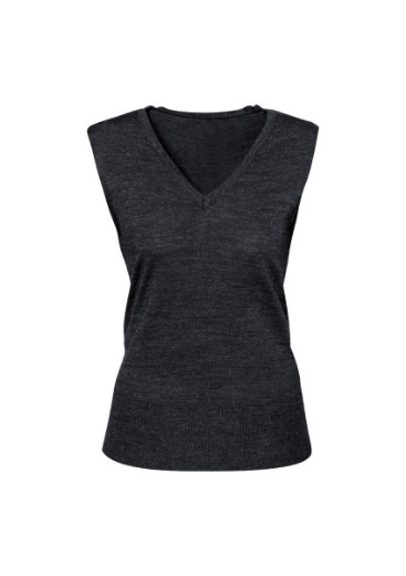 Picture of Biz Collection Ladies Milano Vest 50% Wool, 50% Acrylic