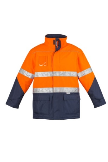 Picture of Syzmik Quilted Storm Jacket with 2 Hoop Reflective Tape